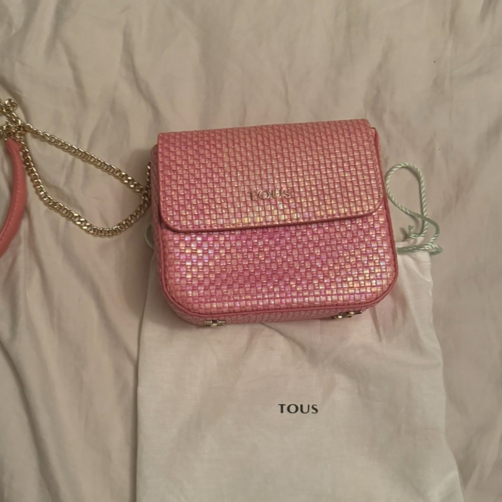 Tous crossbody perly pink